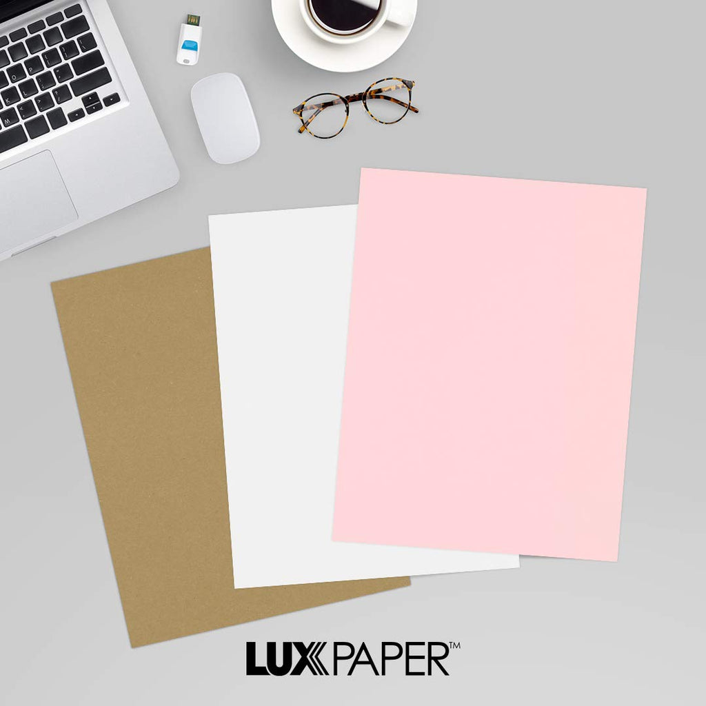 LUXPaper 8.5" x 11" Paper | Letter Size | Avocado Green | 70lb. Text | 250 Qty