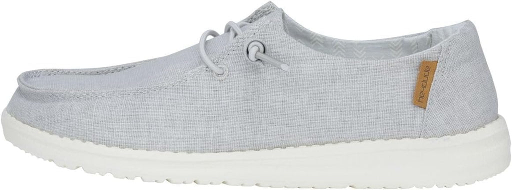 HEYDUDE Wendy Stretch Canvas Women’s Shoes, Women’s Slip-on Loafers, Comfortable & Light-Weight