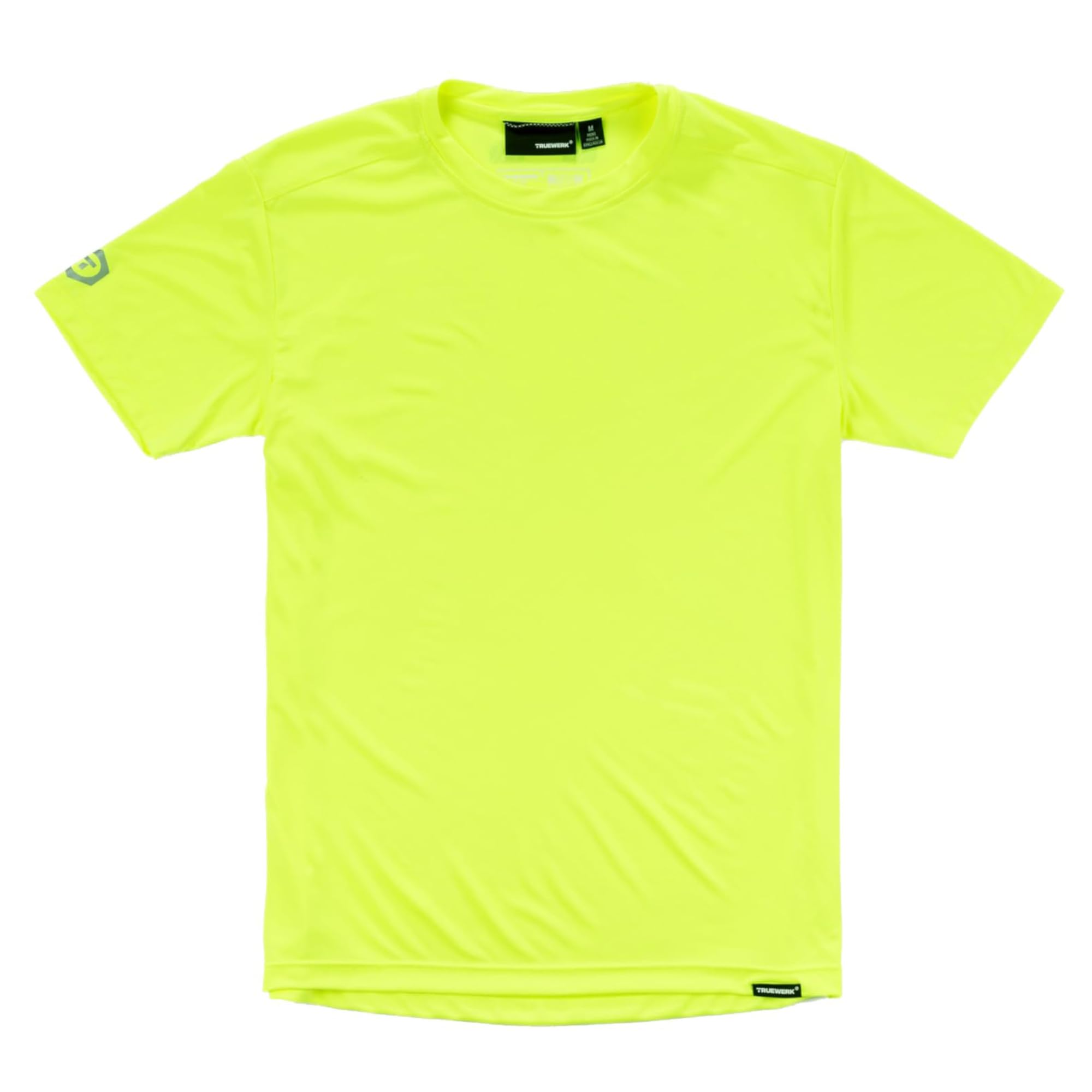 TRUEWERK Men's UPF 50+ Sun Protection Shirt - B1 Short Sleeve Work Tee, Moisture Wicking, Lightweight