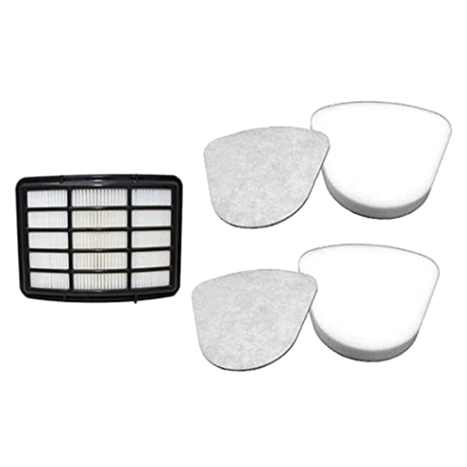 Anewise Filter Replacement for Shark Navigator Lift Away Deluxe Professional Vacuum ZU503AMZ NV350 NV351 NV352 NV355 NV357 NV360 NV370 UV440 UV540, Parts XFF350 & XHF350, 1 HEPA + 2 Pre-Felt Filters