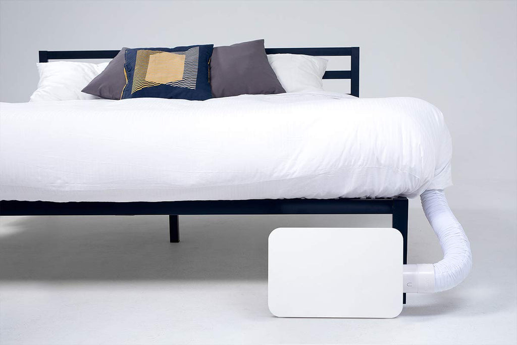BedJet 3 Climate Comfort for Beds, Cooling Fan + Heating Air Bundle with Cloud Sheet (Queen/Full Size Sheet)