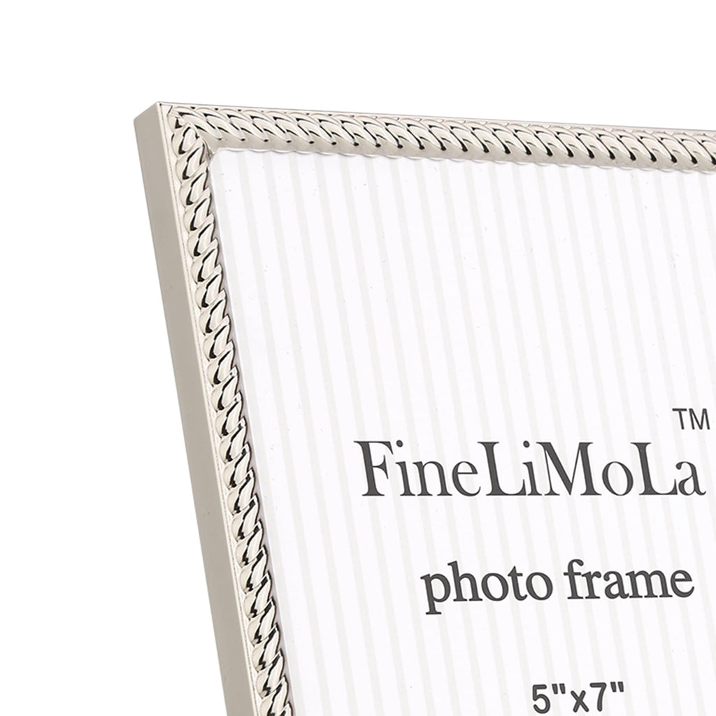 4x4 Gold Rope Design Metal Picture Frame With Mat for 3x3'', Premium Velvet Backing Real Glass Front Desktop & Wall Display Elegant Home Decor