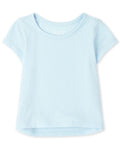 The Children's Place Baby Girls' and Toddler High Low Layering Tee