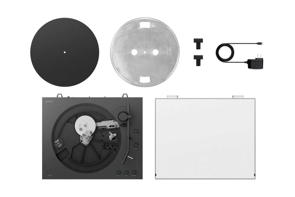 Sony PS-LX310BT Belt Drive Turntable: Fully Automatic Wireless Vinyl Record Player with Bluetooth and USB Output Black