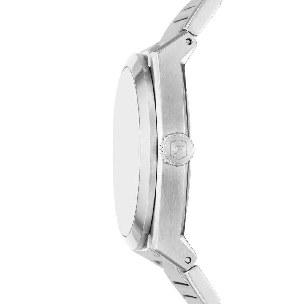 Fossil Men's Everett Quartz Stainless Steel Watch, Three-Hand Watch for Men