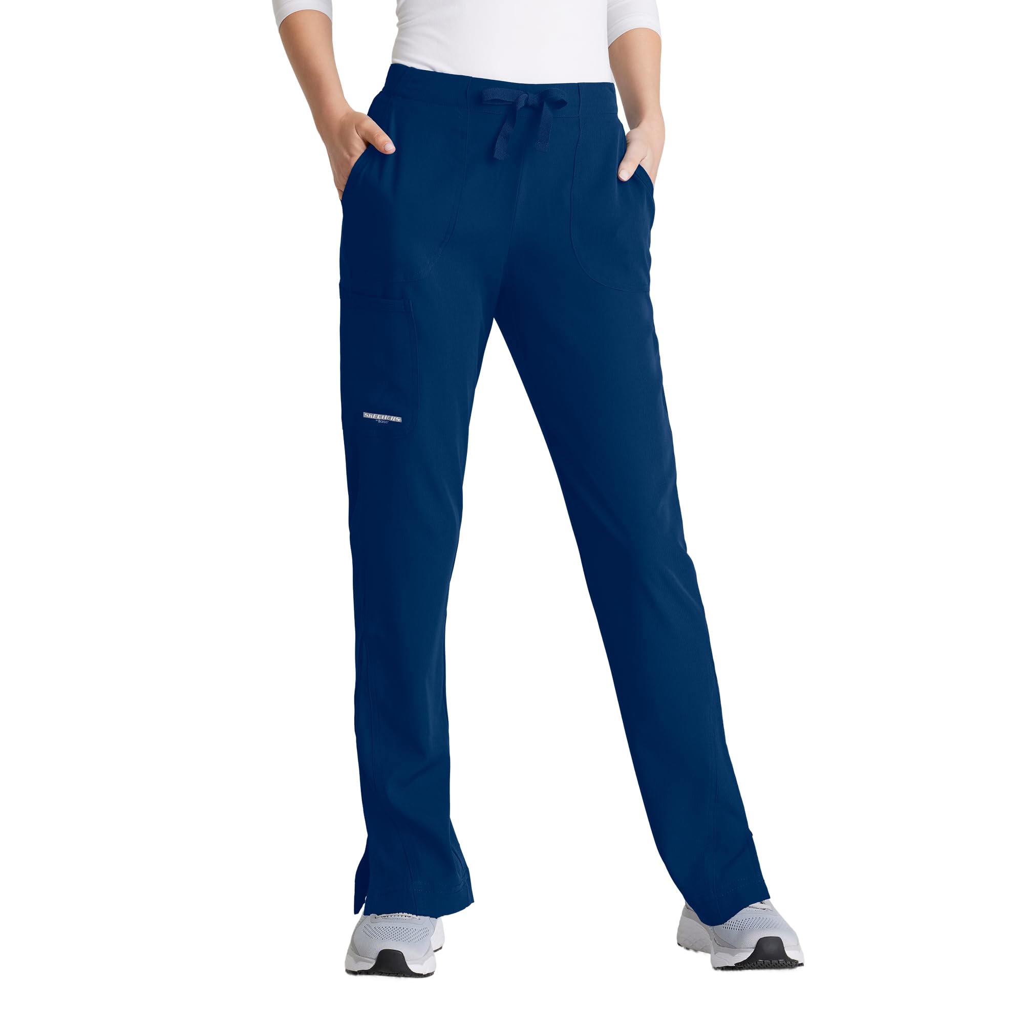 BARCO Skechers Vitality Charge Slim Fit Scrub Jogger for Women – Low-Rise Bottoms with Tapered Leg & 4-Way Stretch