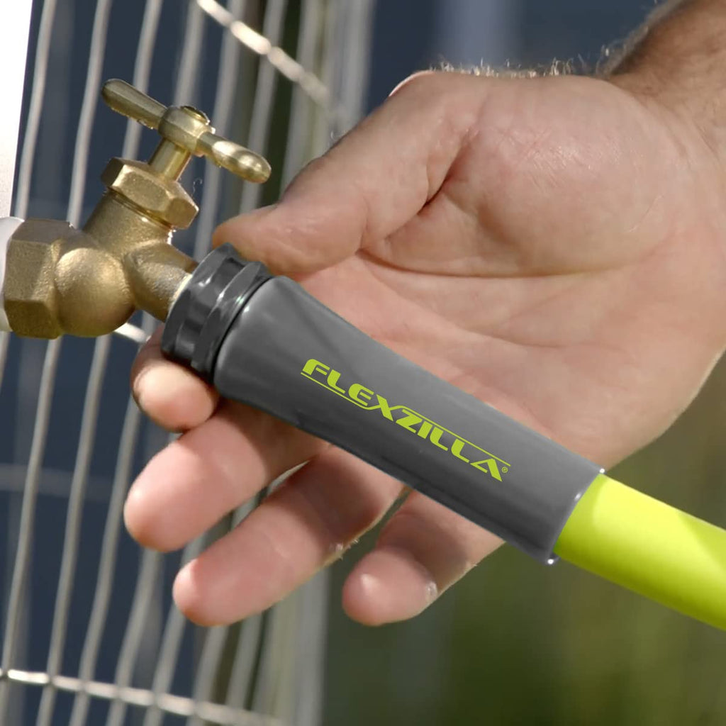 Flexzilla Garden Hose 3/4 in. x 50 ft., Lightweight All-Weather Water Hose, Durable and Flexible, Leak-Free Connections