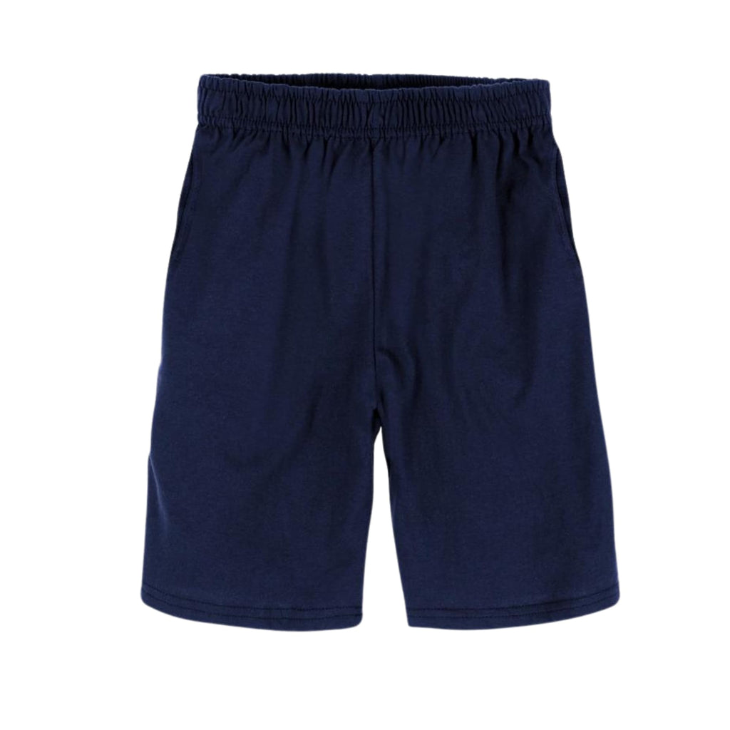 Hanes Boys Jersey Shorts Pack, 2-Pack, Cotton Shorts for Boys with Pockets, Pull-On Shorts