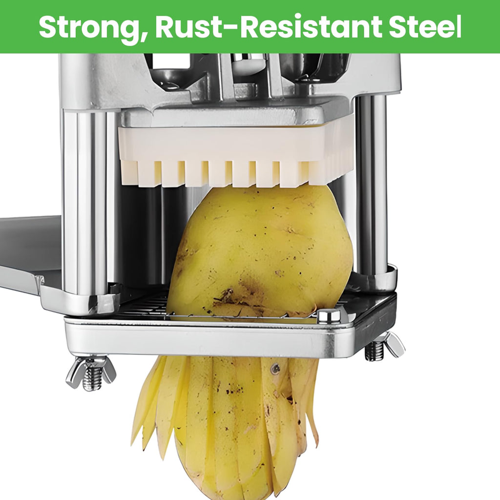 1/2" Vegetable Chopper Blade Replacement, Food-Grade 304 Stainless Steel Dicer Blade for Commercial Vegetable Chopper, Sharp & Durable French Fry Cutter Blade, Easy Clean, Fits Most Chopper Models