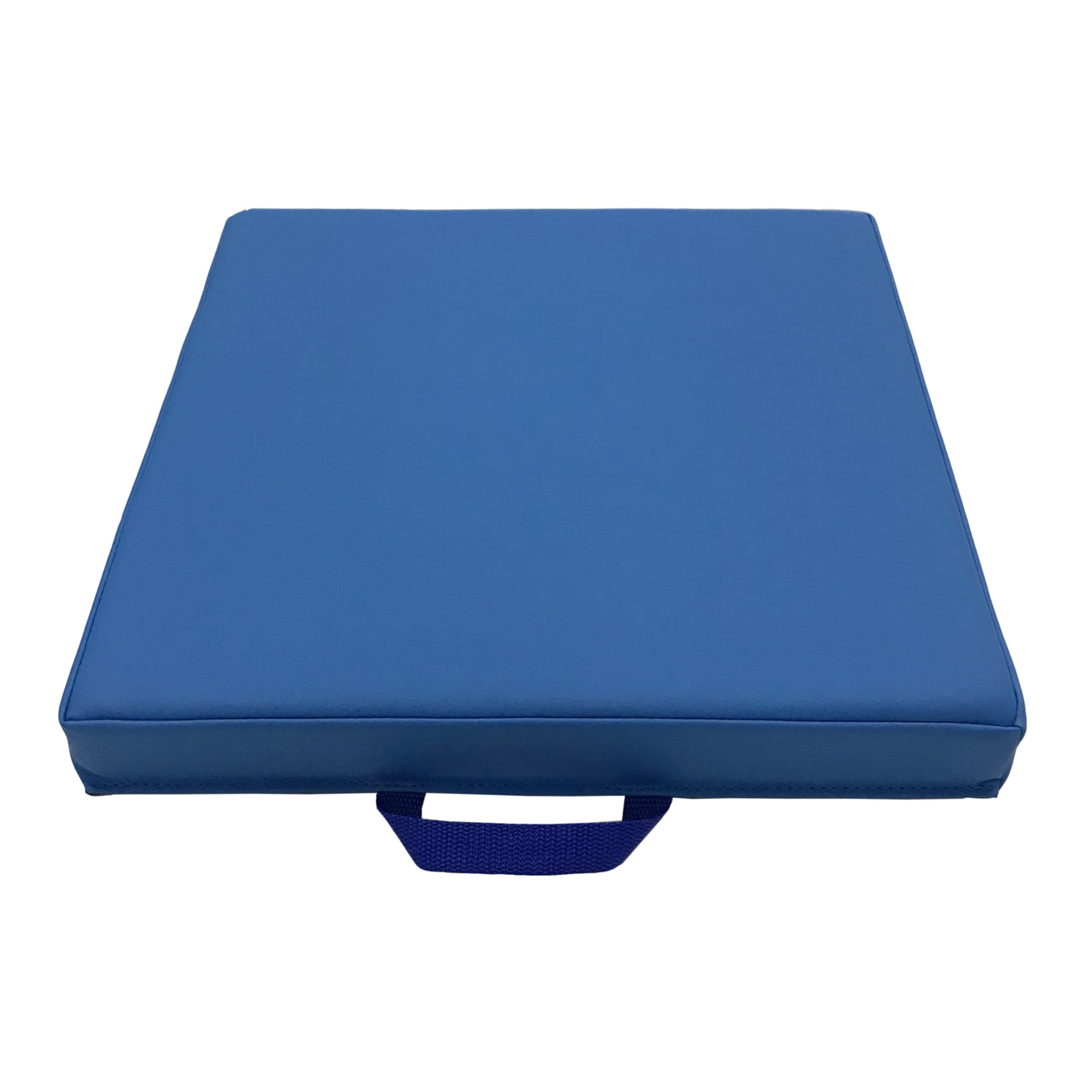 Factory Direct Partners SoftScape 15 inch Square Classroom Floor Cushions with Handles; Flexible Seating for Daycare, Preschool, Playroom; 2 inch Thick Deluxe Foam (6-Piece) - Assorted, 12228-AS