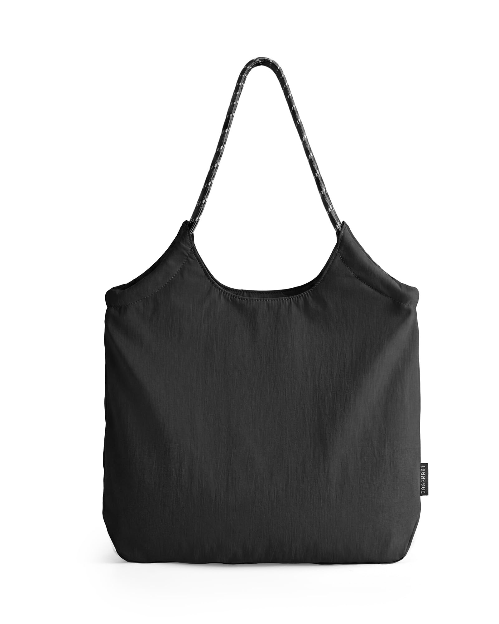 BAGSMART Beach Bags for Women, Beach Tote Bag Beach Bag with Zipper Travel Tote Bag for Women Sandproof Swim Pool Bag | Packable Beach Bag