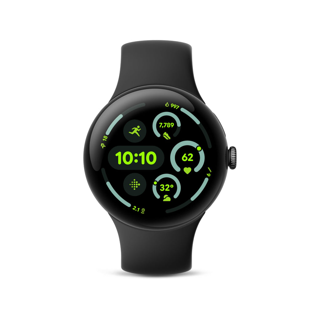 Google Pixel Watch 3 (41mm) 2024 Model - Android Smartwatch, Heart Rate Tracking, Fitbit Advanced Running, Fitness Insights, 24-Hour Battery - Champagne Gold Aluminum Case - Hazel Band - LTE