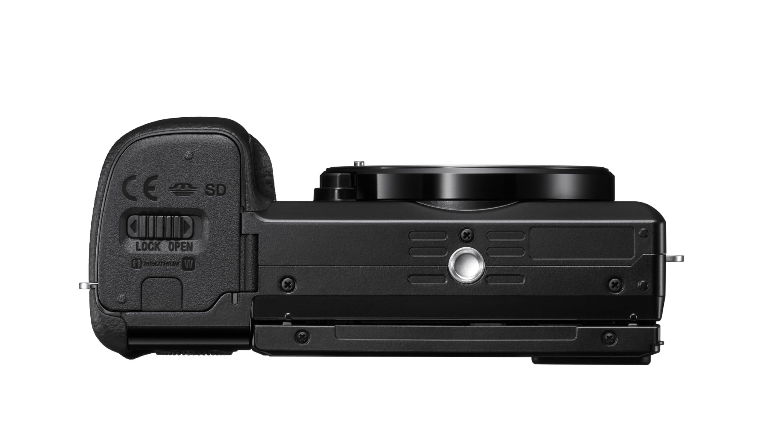 Sony ILCE6100KB Alpha 6100 Mirrorless 4K Video Camera with E PZ 16-50mm Lens - Black
