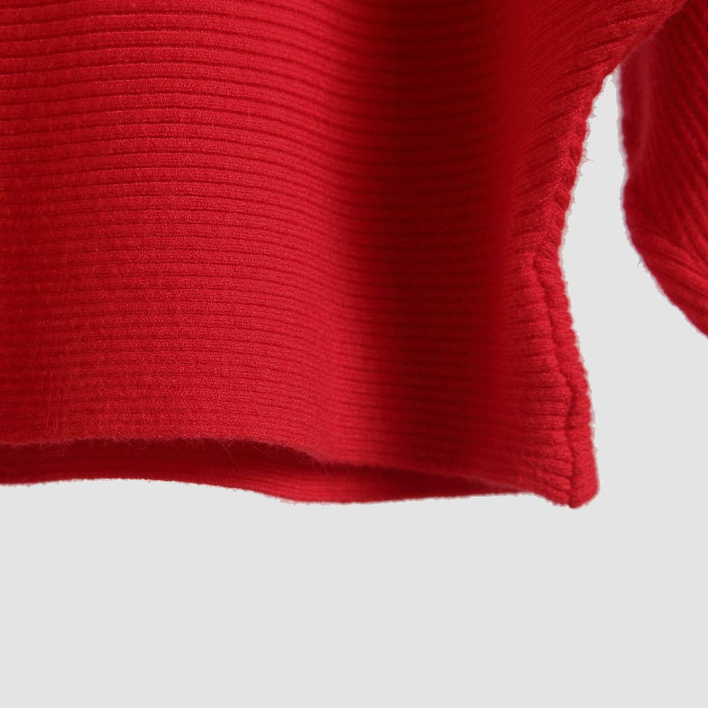 GABERLY Boat Neck Batwing Sleeves Dolman Knitted Sweaters and Pullovers Tops for Women
