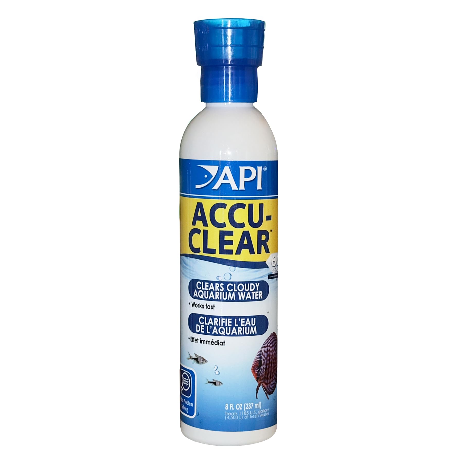 API ACCU-CLEAR Freshwater Aquarium Water Clarifier 1.25-Ounce Bottle (111A)