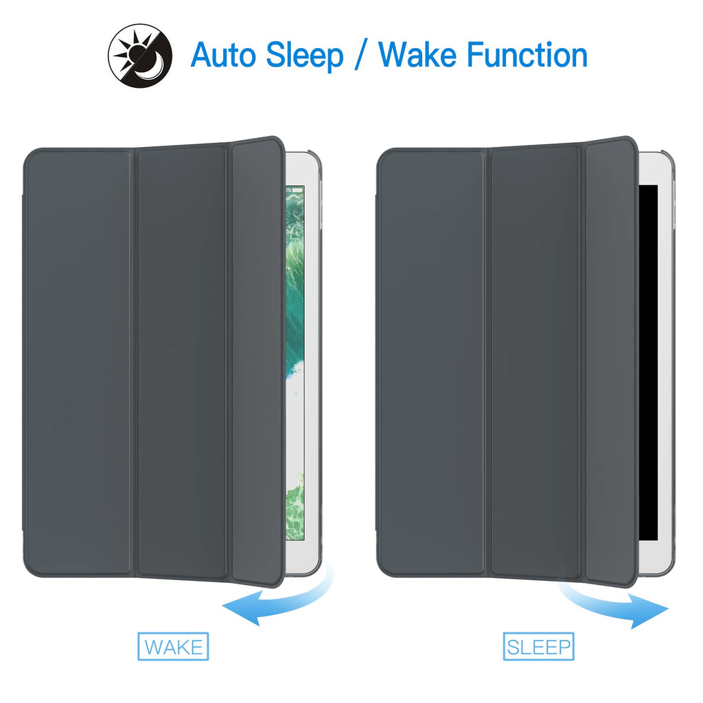 JETech Case for iPad Pro 10.5-Inch and iPad Air 3 (10.5-Inch 2019, 3rd Generation), Smart Cover Auto Wake/Sleep Cover (Black)