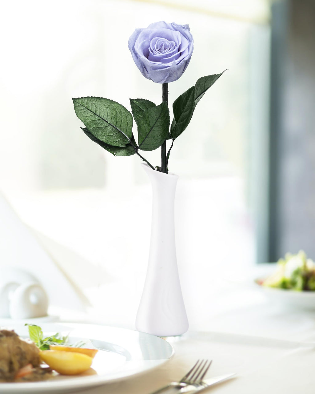Flowers for Delivery Prime, Preserved Roses Flower Gifts for Women, Real Roses Single Rose Presents for Her, Mom Birthday Gifts from Daughter, Valentines Flowers Red Roses