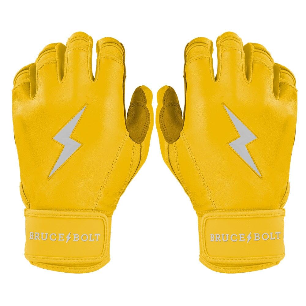 BRUCE BOLT Original Series Short Cuff Batting Gloves - Classic Edition - Adult & Youth Sizes