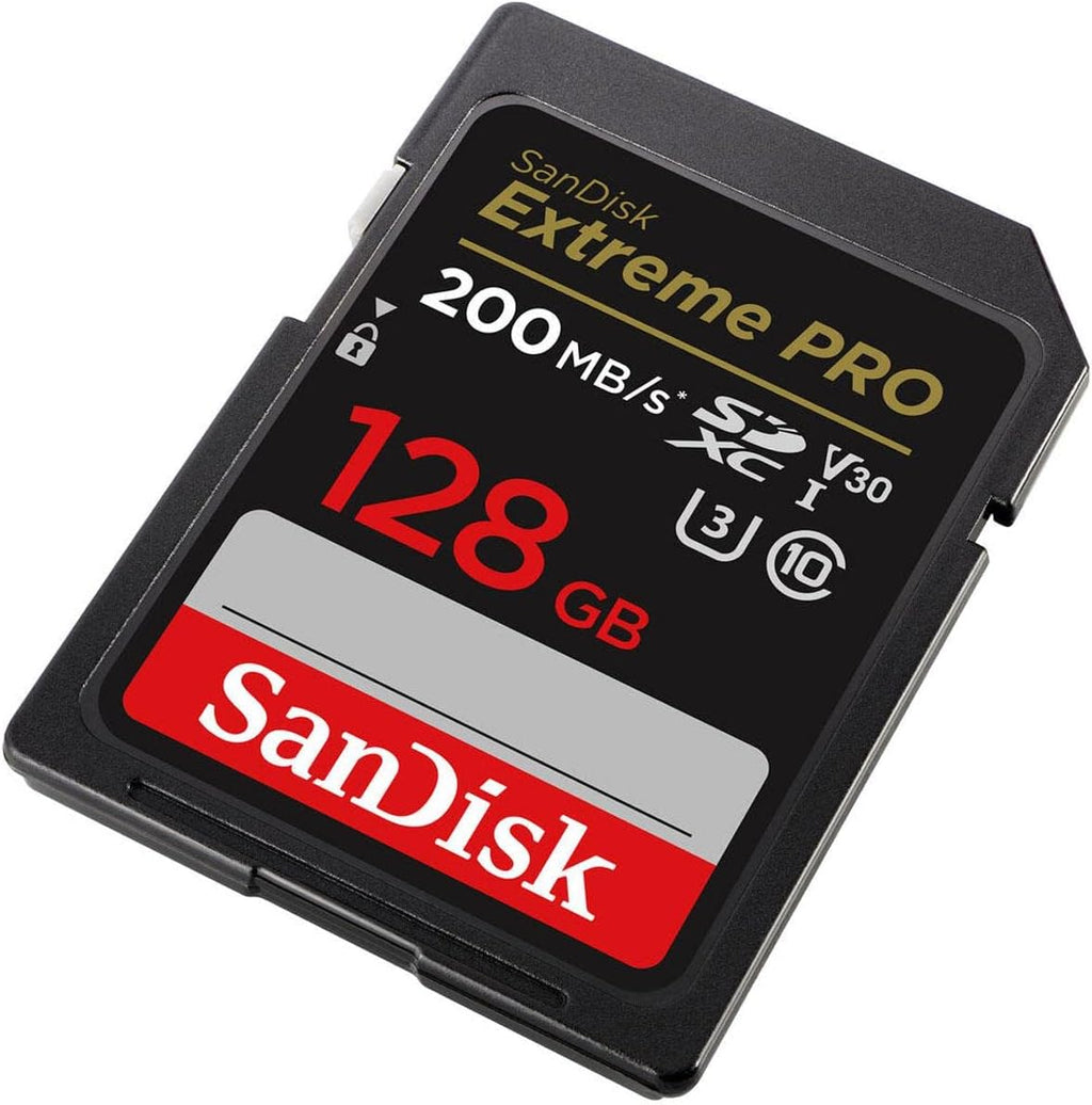 Sandisk SDSDXXD-128G-ANCIN 128gb Extreme Pro Sd Flsh 200/140mb/s Rw C10 Uhs U3