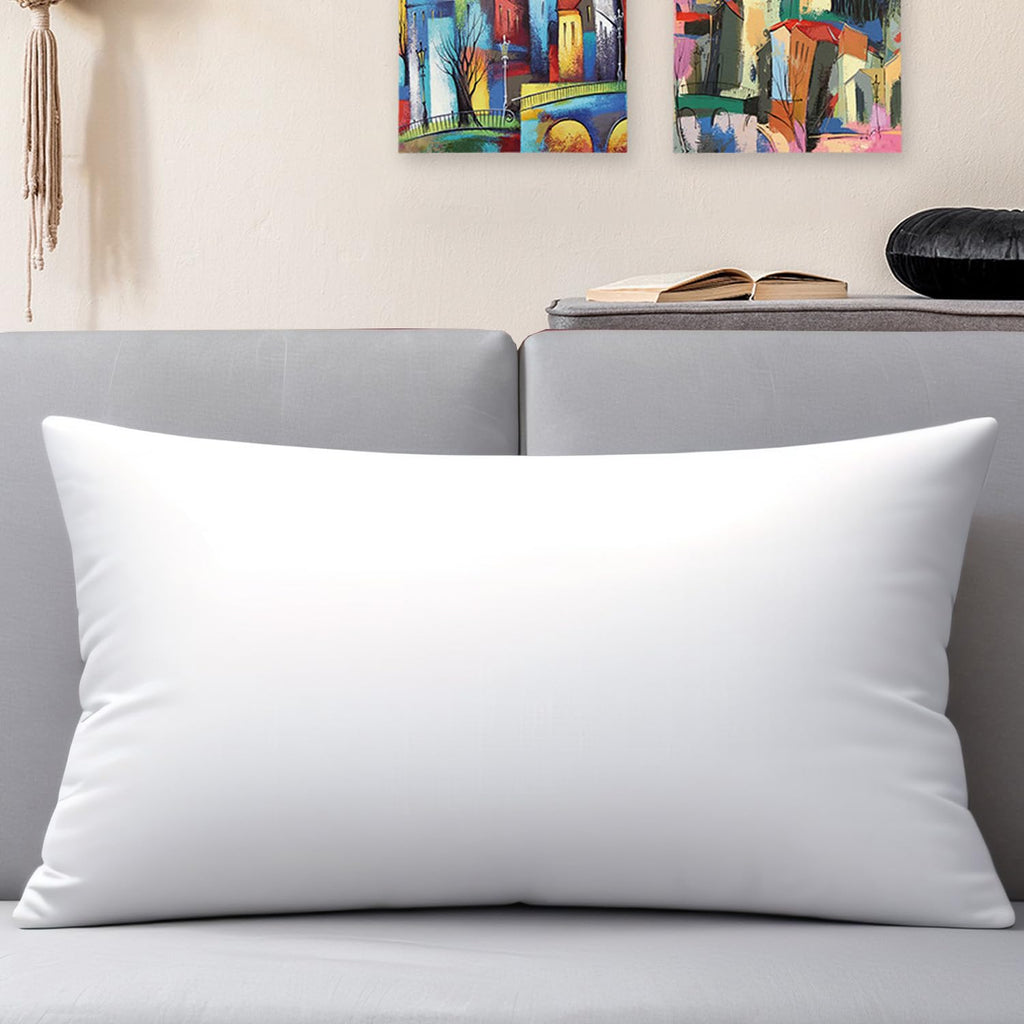 JIEITIVE Throw Pillow Inserts Hypoallergenic Premium Pillow Stuffer Square Form for Decorative Pillow Covers Cushion Set of 1-12 x 12 Inches