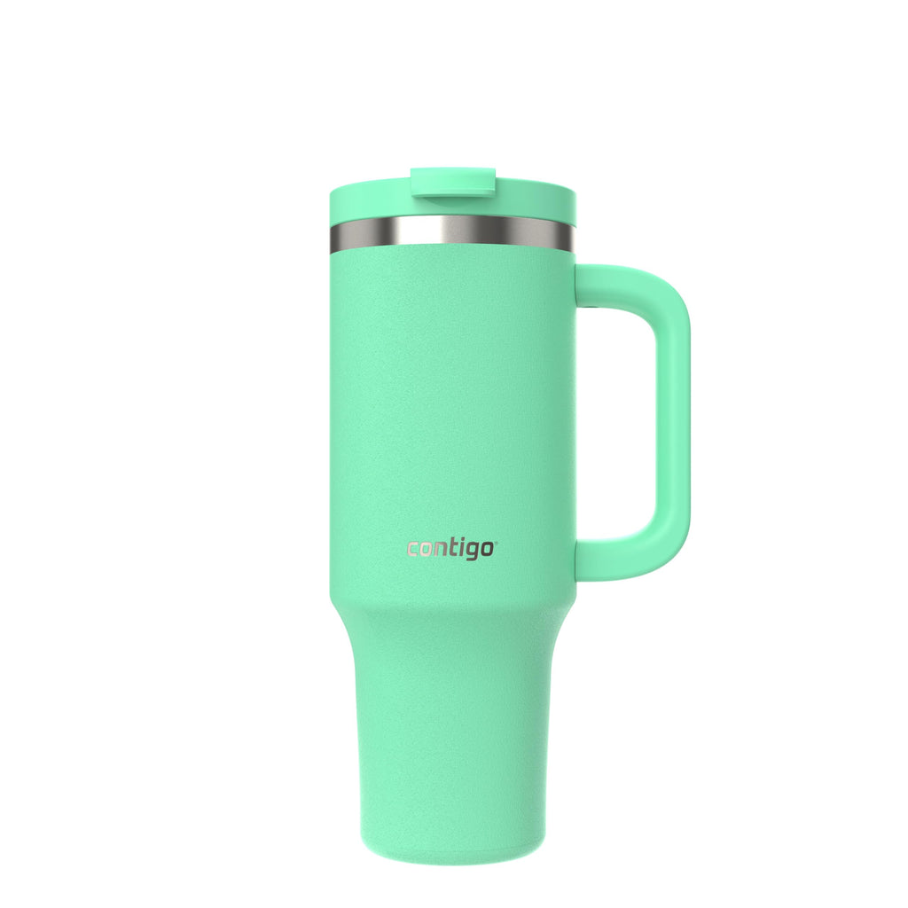 Contigo Streeterville 30oz Tumbler, Stainless Steel Vacuum Insulated, Leak-Proof, Cold for 29 Hours, Fits in cupholders, Licorice