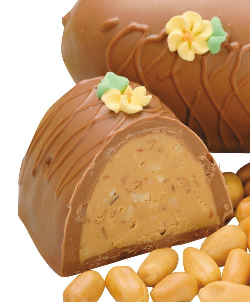 Philadelphia Candies Marshmallow Nut Egg, Milk Chocolate 4 Ounce