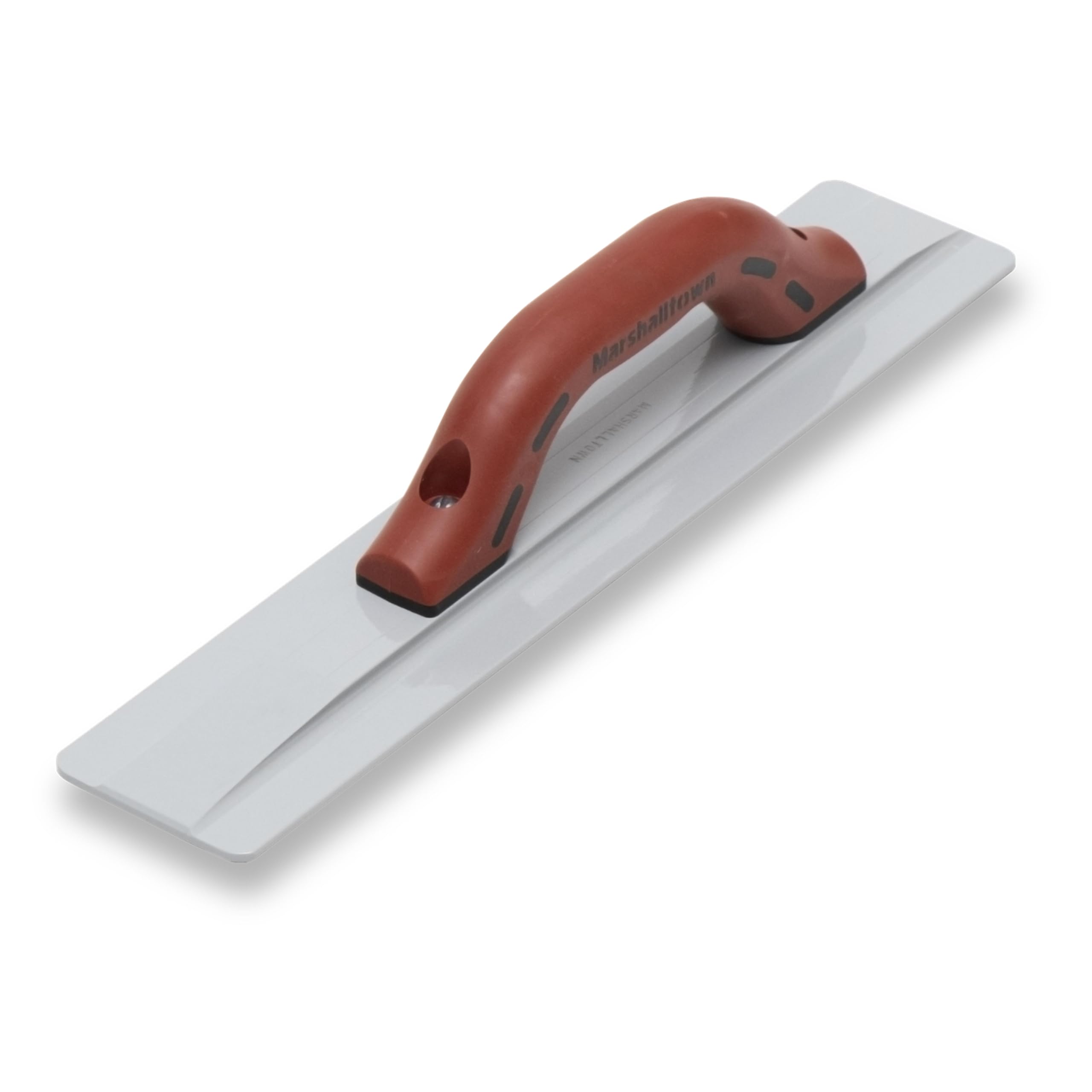 MARSHALLTOWN 12 Inch Beveled End Mag Float, DuraSoft Handled Cast Magnesium Blade, Assembled in USA, Concrete Hand Tool, 142D