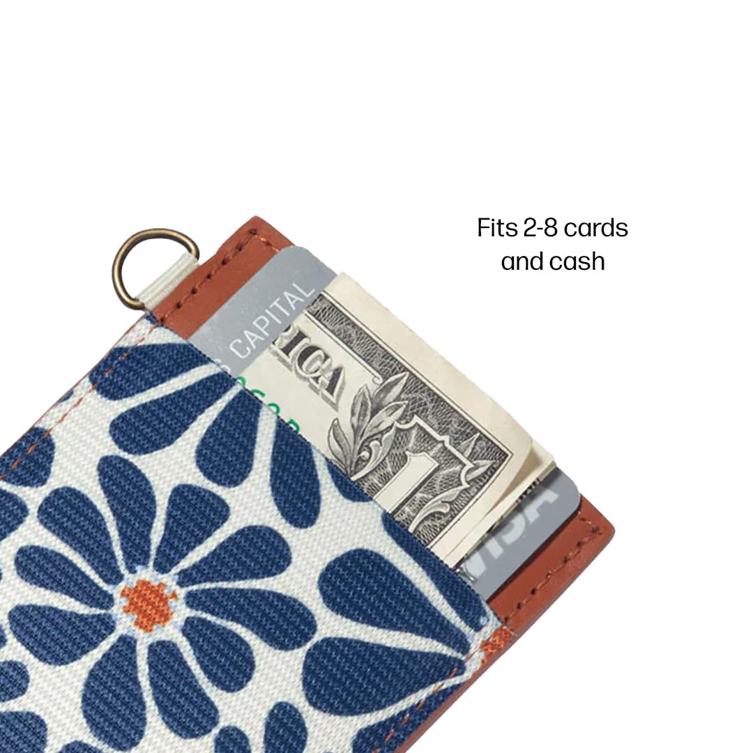 Thread Wallets Ultra Slim Minimalist Leather Card Holder Wallet (Benny)