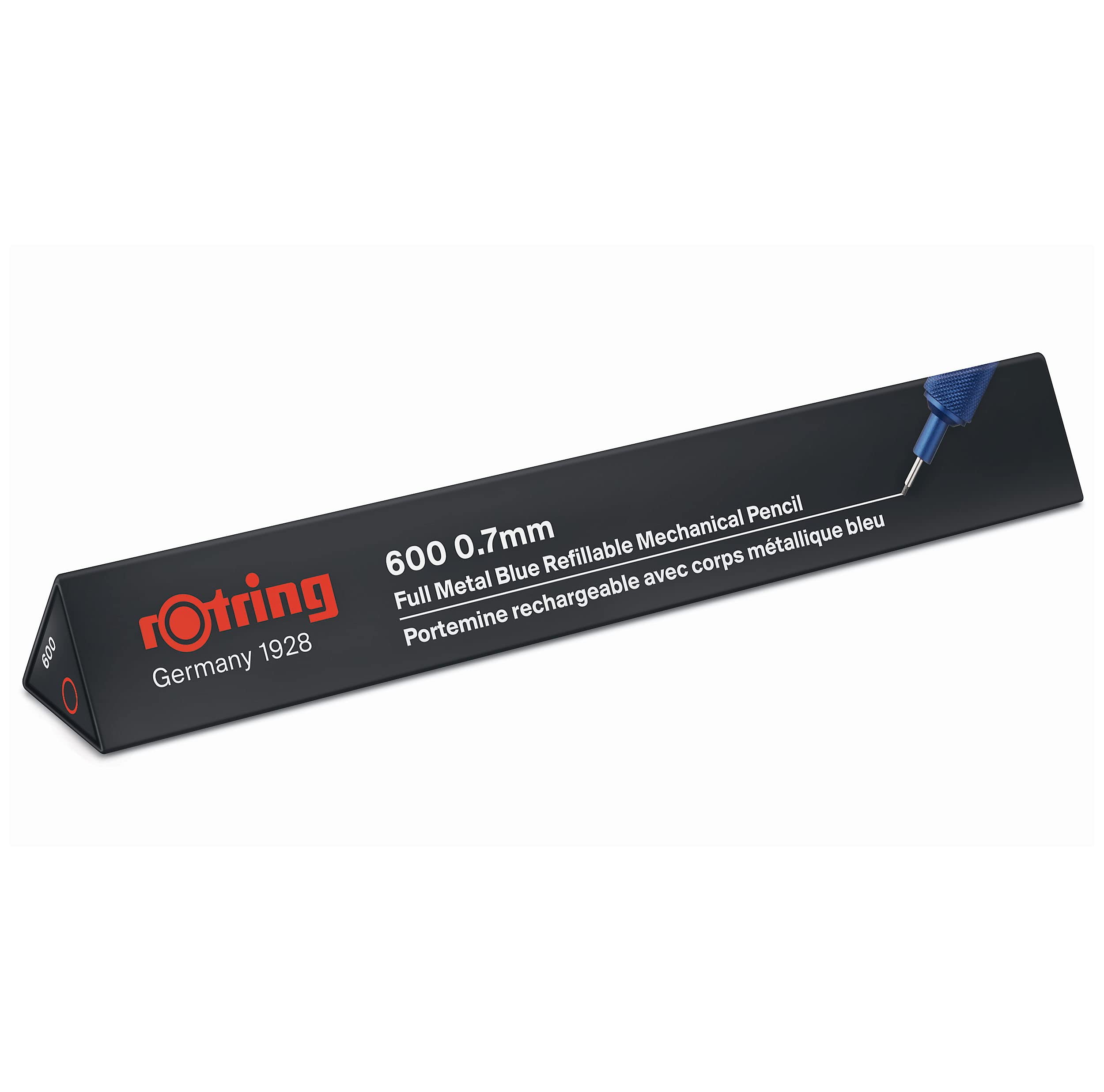 rOtring 600 Mechanical Pencil, 0.5mm, Black Barrel - For Writing, Drafting, Engineering, Architecture Professionals