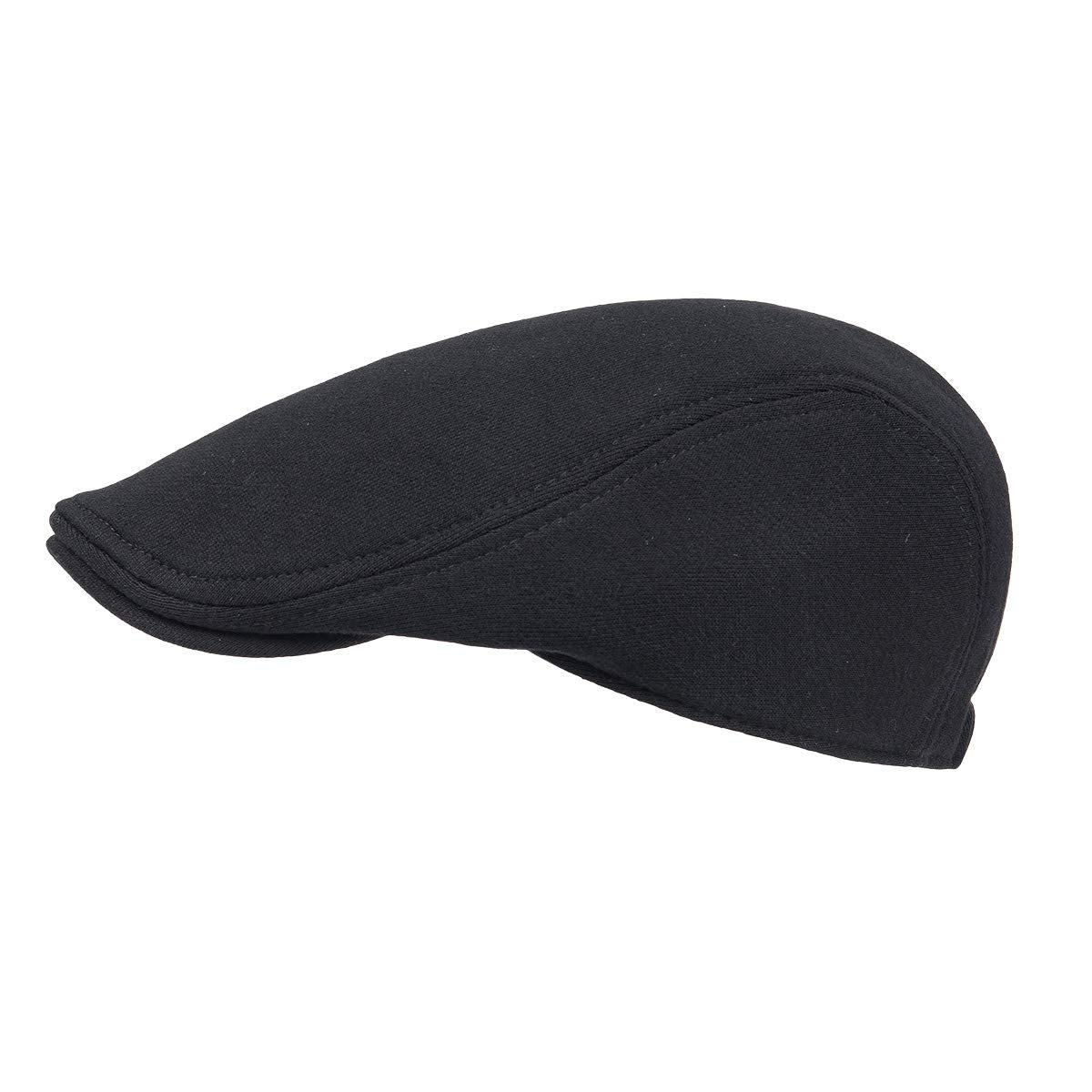 FEINION Men Cotton Newsboy Cap Soft Fit Cabbie Hat