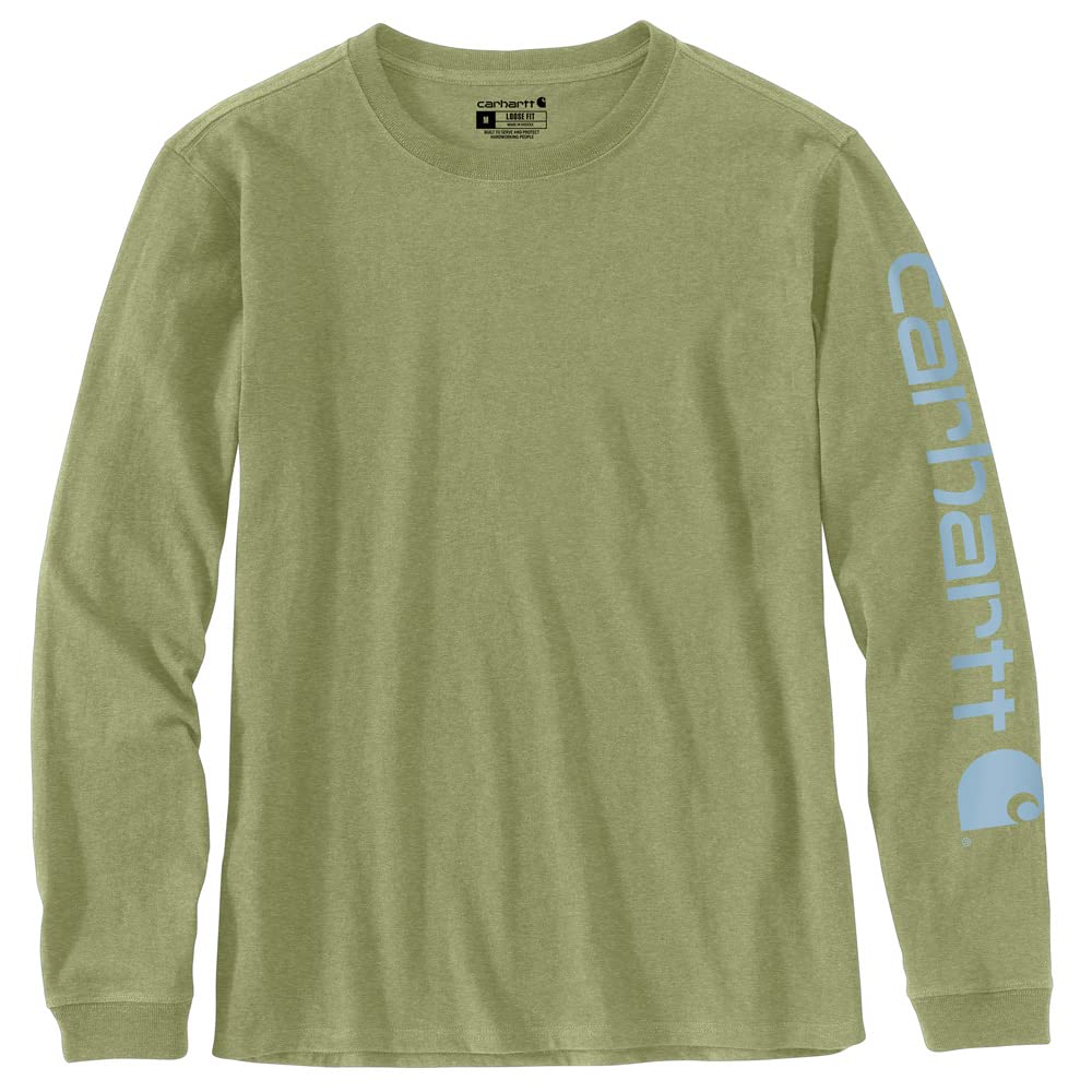 Carhartt Women's Dearborn Loose LS Logo T-Shirt