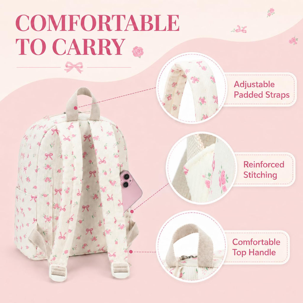 BTOOP Mini Backpack Women Girls Water-resistant Small Backpack Purse Shoulder Bag for Womens Adult Kids School Travel