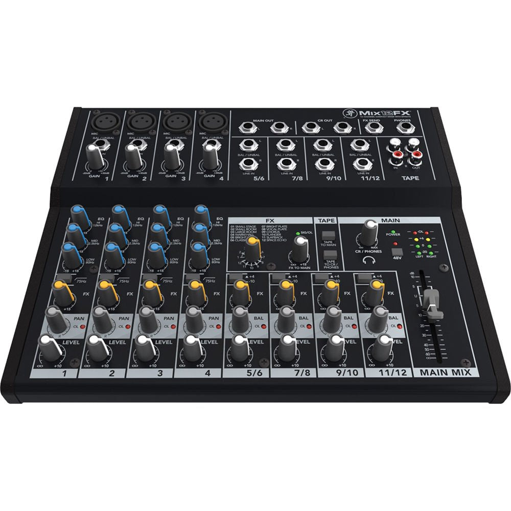Mackie Mix5 5-Channel Compact Mixer, Black