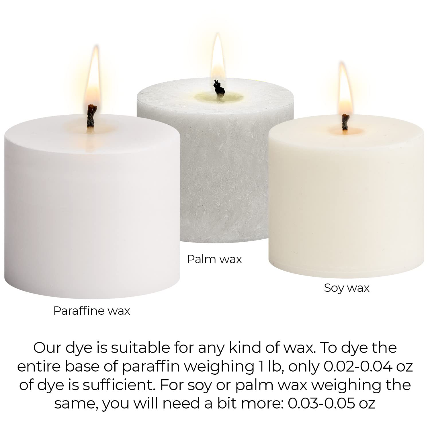 Liquid Candle Wax Dye for Soy Candle Making - 16 Popular Candle Dye Coloring Set - Premium Liquid Candle Wax Coloring - Highly Concentrated Candle Colors
