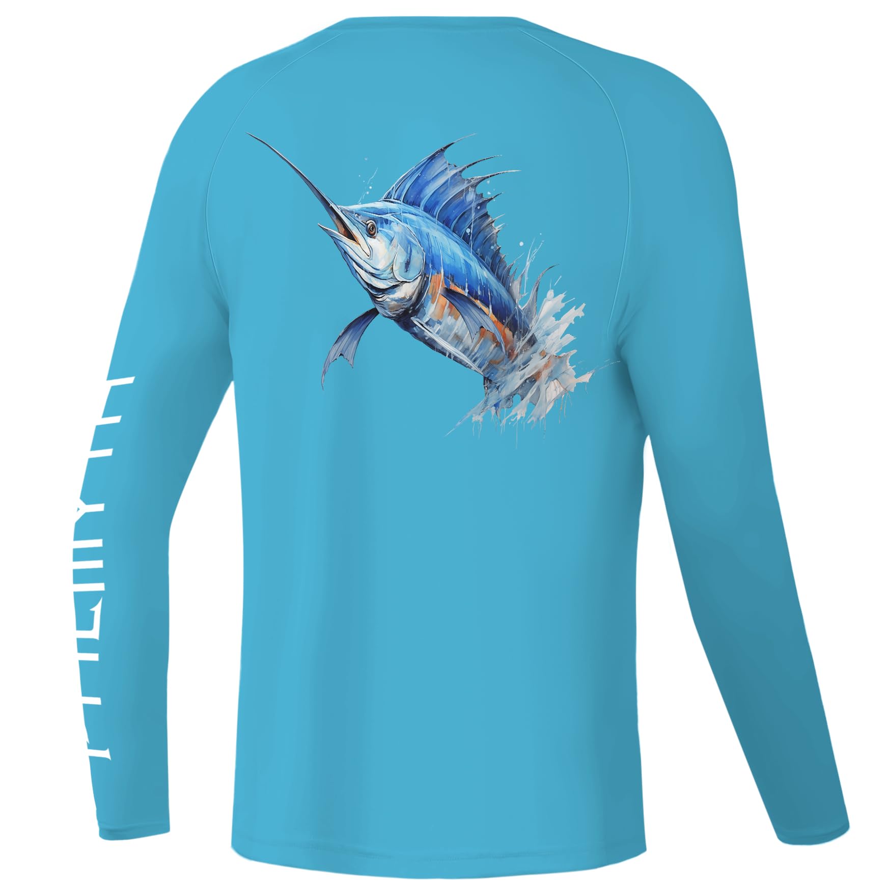 Palmyth Boys Fishing Shirt Youth Long Sleeve T-Shirt UPF 50+ Sun Protection