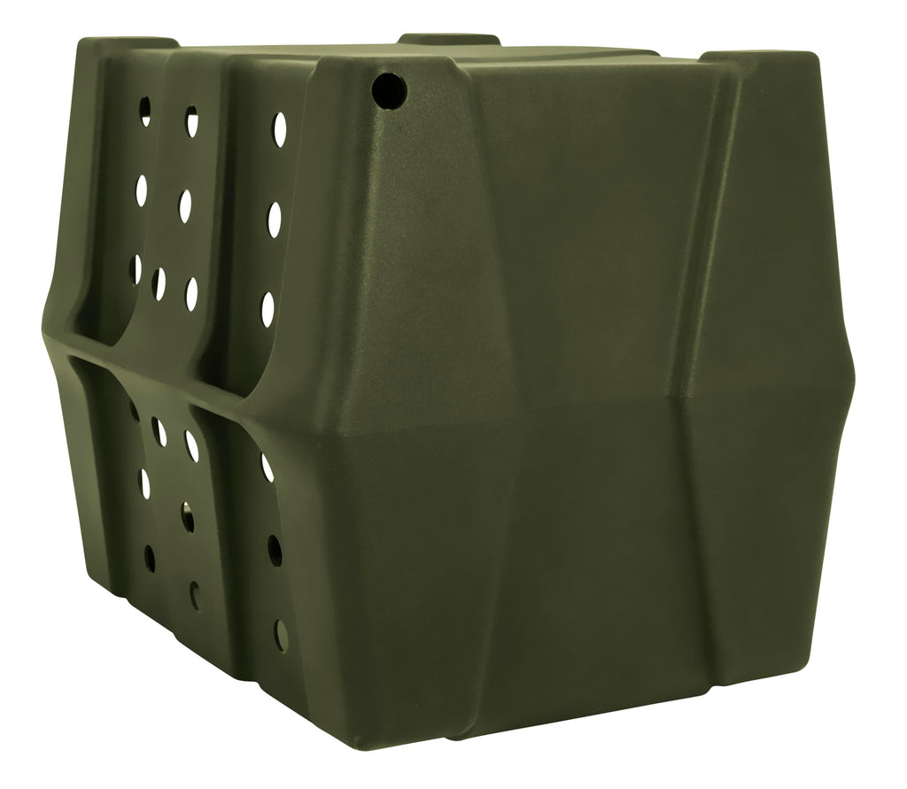 Dakota 283 Canine Rough and Tough Economy Dog Crate w/ Removable Two-Way Door - Heavy Duty Outdoor Kennel for Medium Breed Dogs (Coyote Granite, Intermediate)