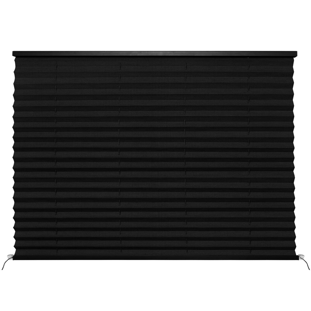 NOVINO RV Blinds Shades for Camper Window,RV Shades Pleated Camper Blinds for Travel Trailer Motor Coach Motorhome Window-14 W x 24" L