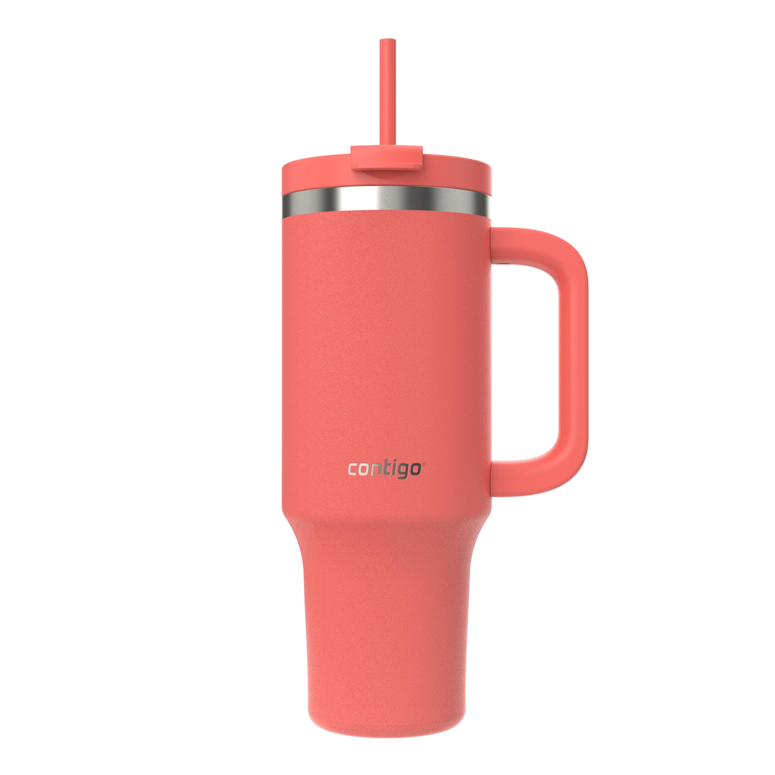 Contigo Streeterville 30oz Tumbler, Stainless Steel Vacuum Insulated, Leak-Proof, Cold for 29 Hours, Fits in cupholders, Licorice