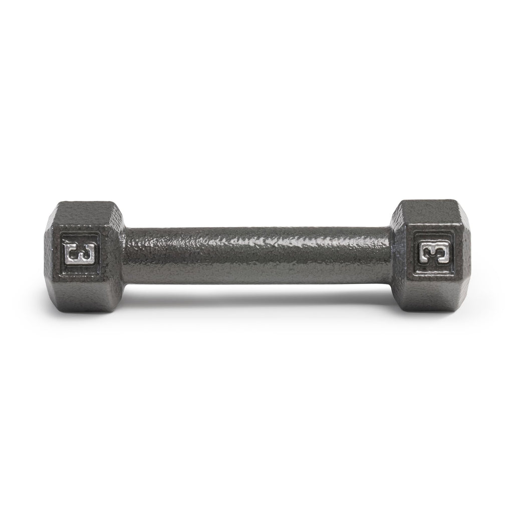 Marcy Cast Iron Hex Dumbbells Collection - Available size from 3-lb to 100-lb, SOLD INDIVIDUALLY