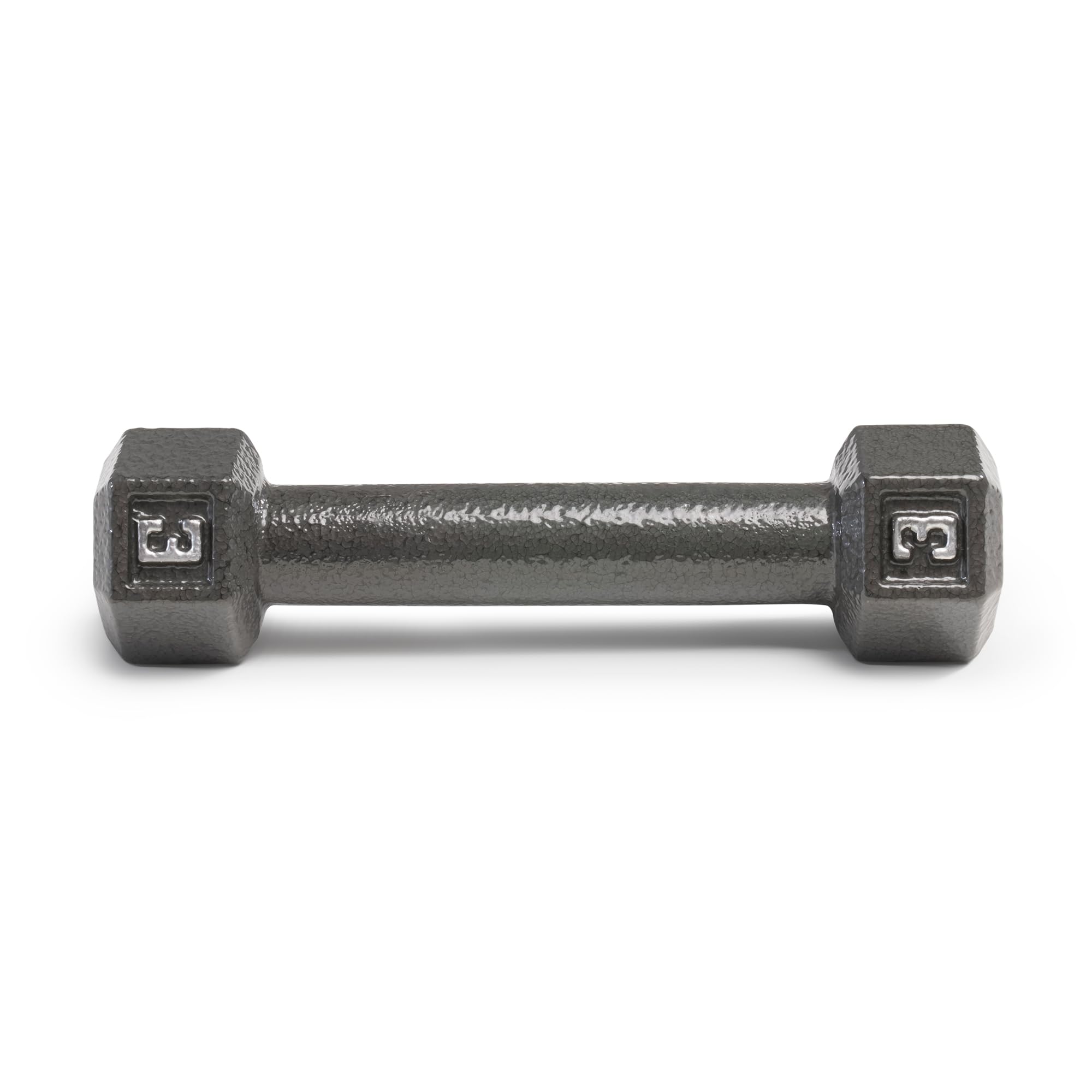 Marcy Cast Iron Hex Dumbbells Collection - Available size from 3-lb to 100-lb, SOLD INDIVIDUALLY