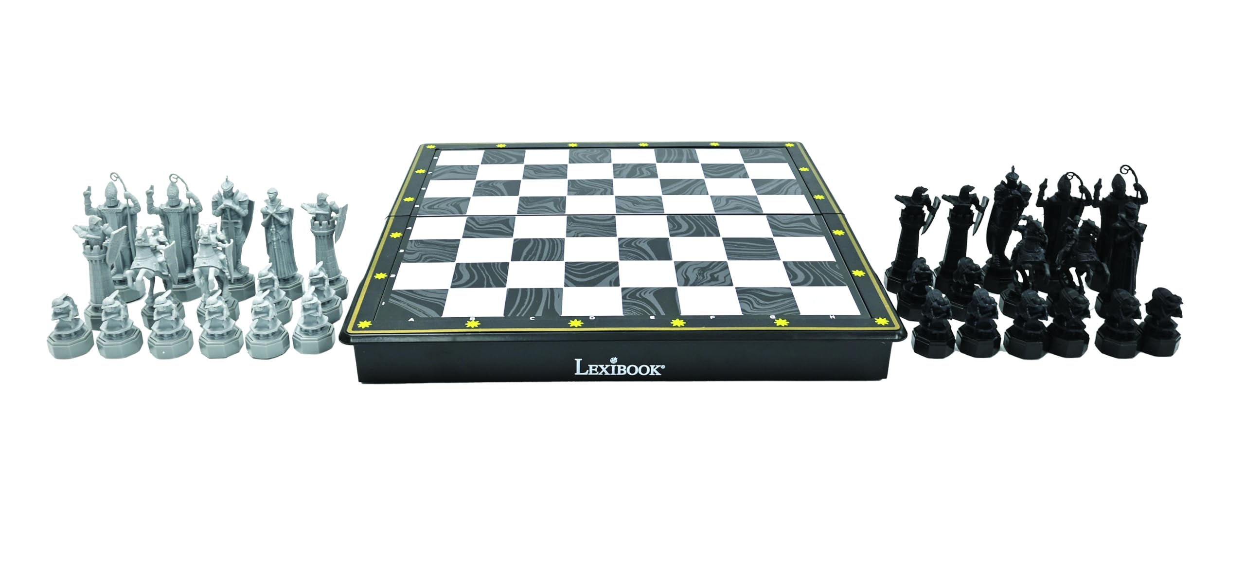 Lexibook - Harry Potter Chess Games, Magnetic and Foldable Chess Board, 32 Pieces, Family Game, CGM300HP