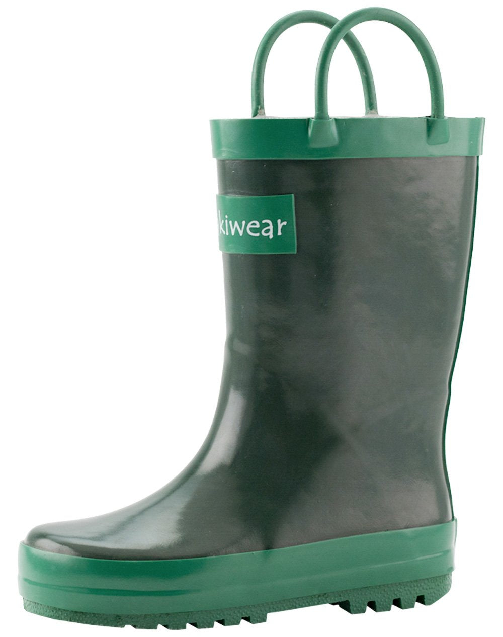 OAKI Toddler Rain Boots - Perfect Kids Rain Boots for Any Weather - Durable Rubber Baby Rain Boots Keep Little Feet Dry, Lightweight Waterproof with Easy-on Handle