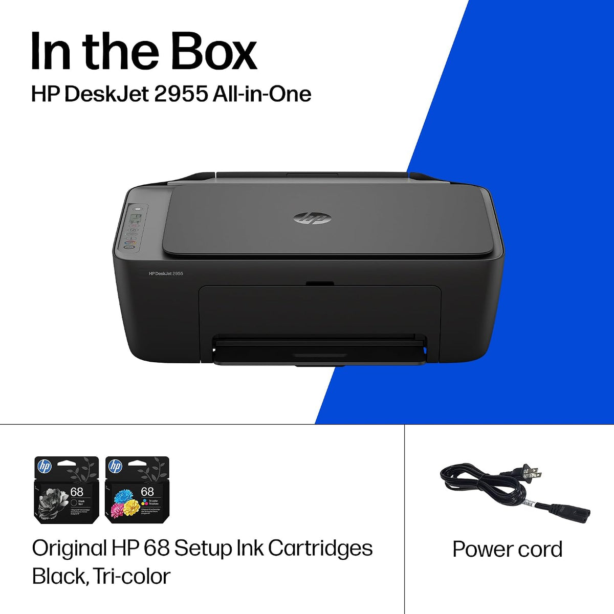 HP DeskJet 2955 All-in-One Printer - Black