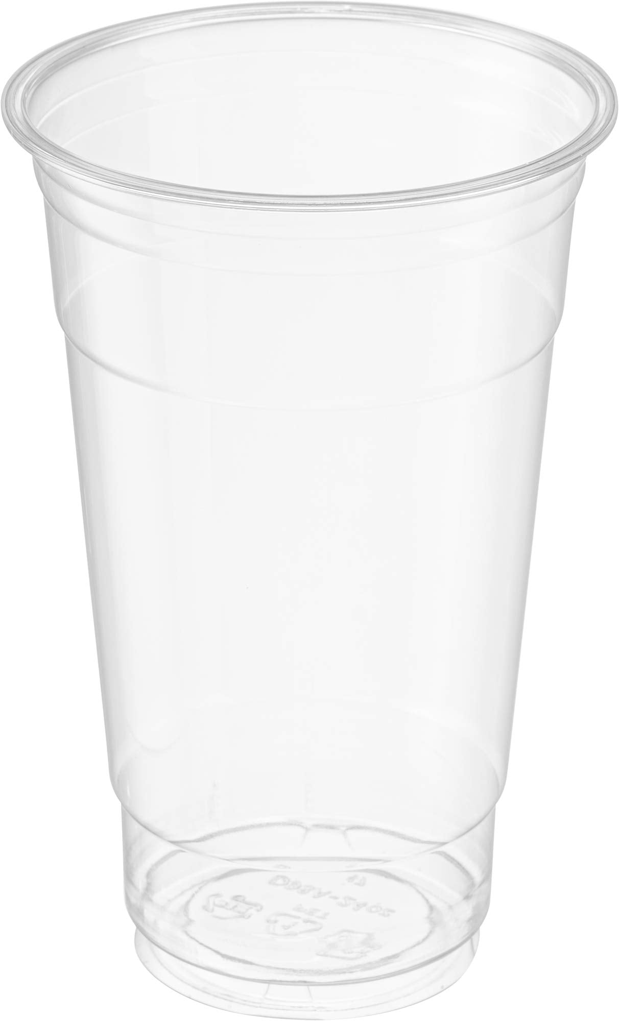 Crystal Clear PET Cups for Iced Coffee,Milkshake, Cold Drinks, Slush, Smoothy's, Slurpee, Ice cream, Dessert, Party's, Plastic Disposable Cups (50, 12 oz)