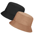 Rosoz 1 & 2 Pack Bucket Hat for Women Men Summer Travel Beach Sun Hat Outdoor Cap Unisex Bucket Hats
