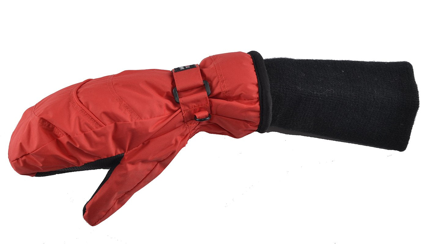 SnowStoppers Kids Waterproof Long Cuff Winter Mittens