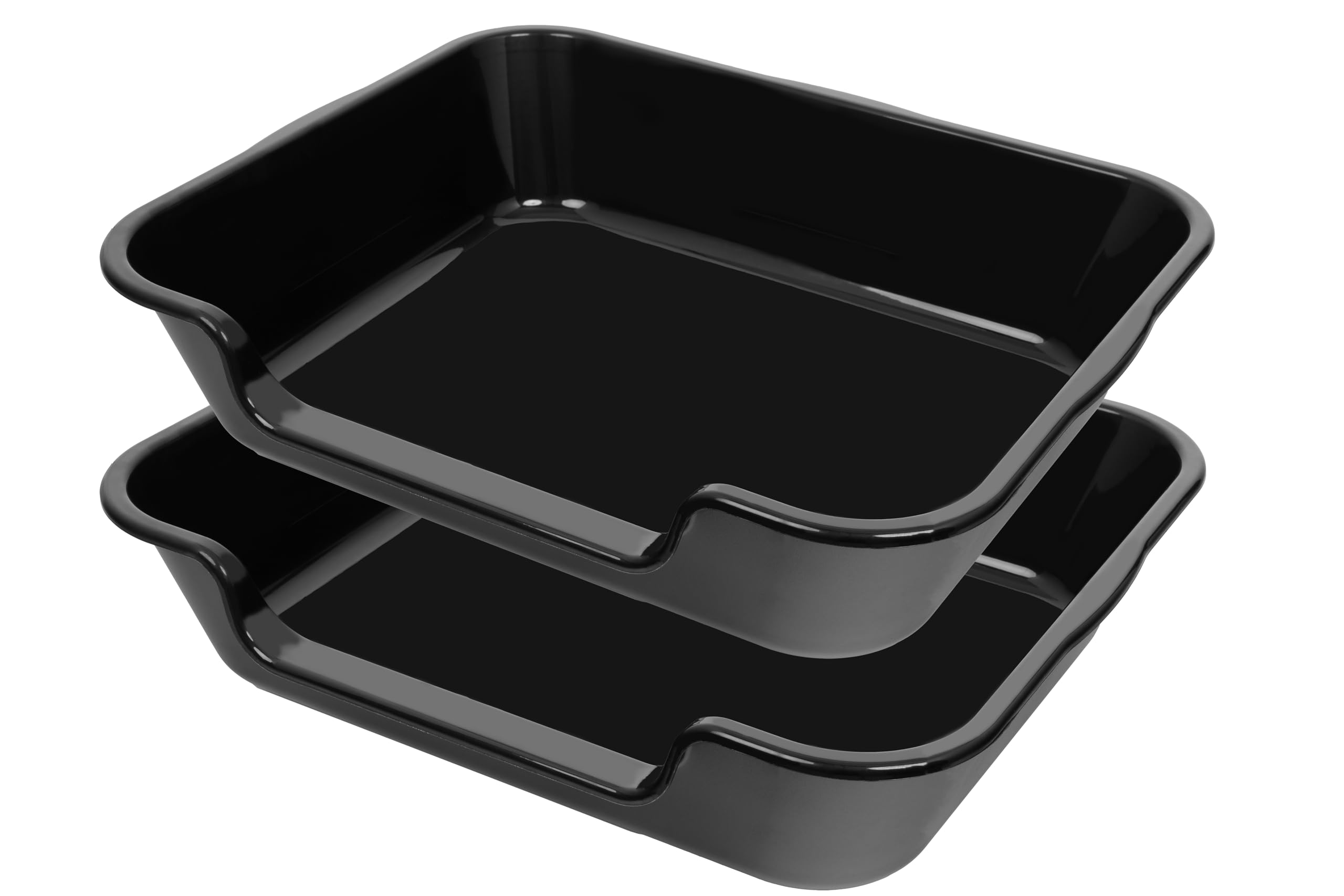 1 Pack of Extra Large Cat Litter Box (ABS Material), Low Entry Senior Litter Pen for Geriatric Kitty Big Cats, Jumbo Pet Safe Litter Boxes Tray for Pets Potty (Beach Sand, 20" L x 15.5" W)