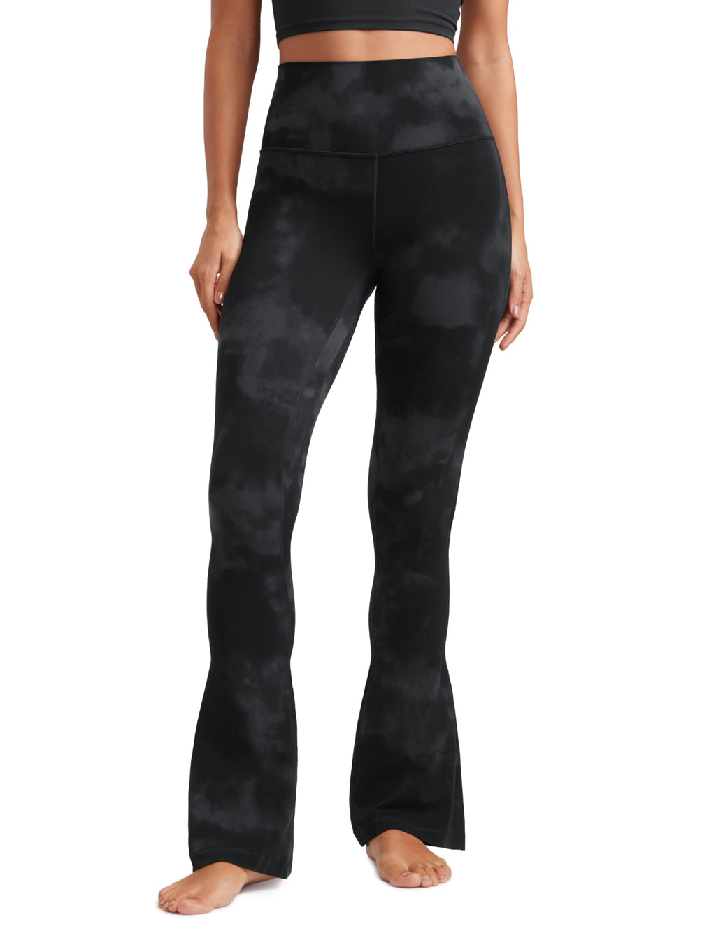 CRZ YOGA Butterluxe Mini Flared Leggings 30"/31.5"/33'' - High Waist Bootcut Casual Lounge Women Yoga Pants with Pocket