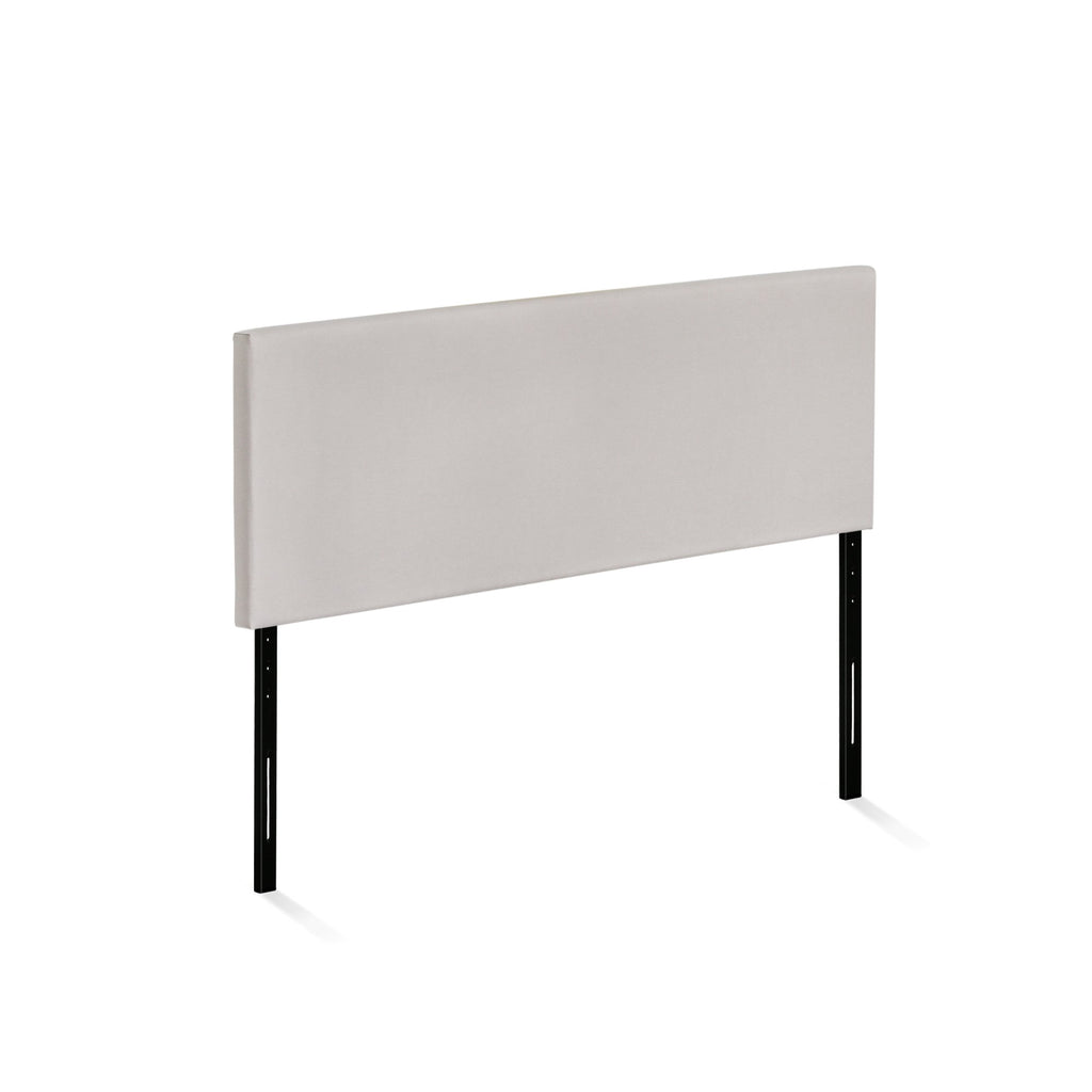 FURINNO Roanne Tufted Headboard, Twin, Black