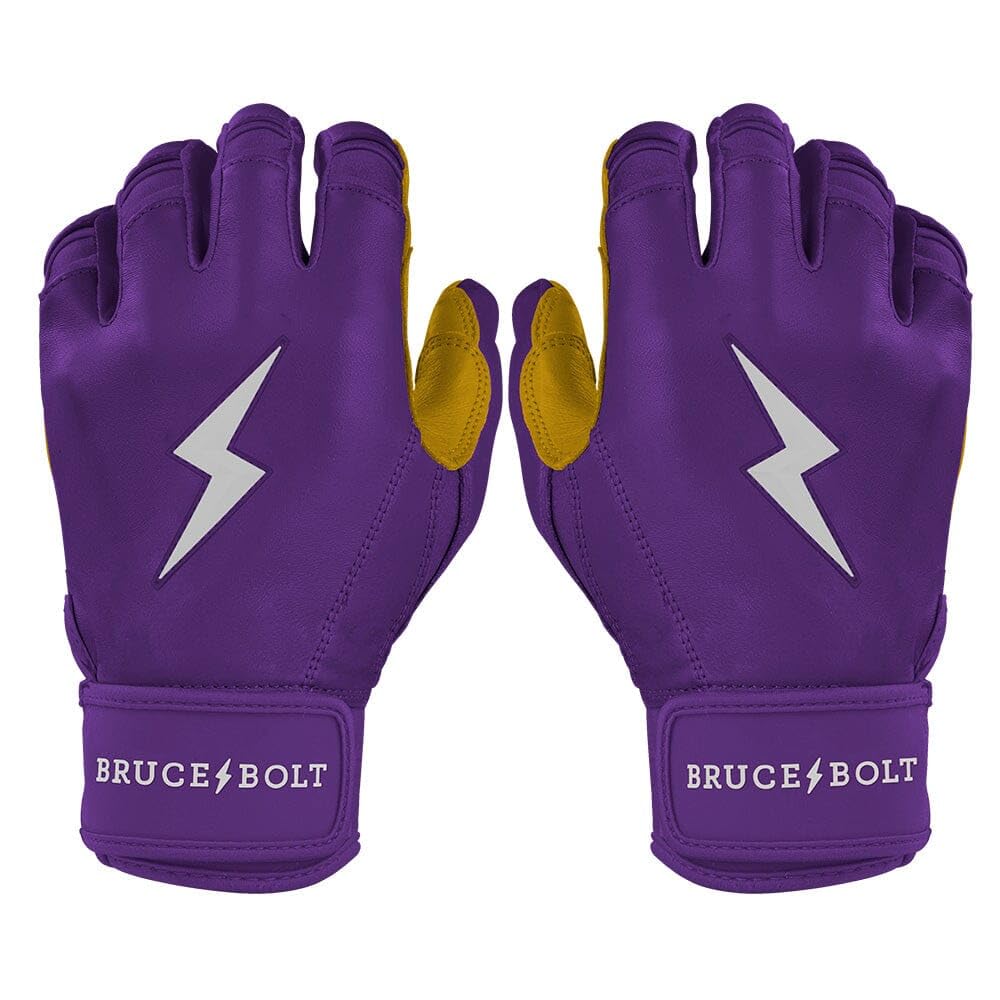 BRUCE BOLT Original Series Short Cuff Batting Gloves - Classic Edition - Adult & Youth Sizes